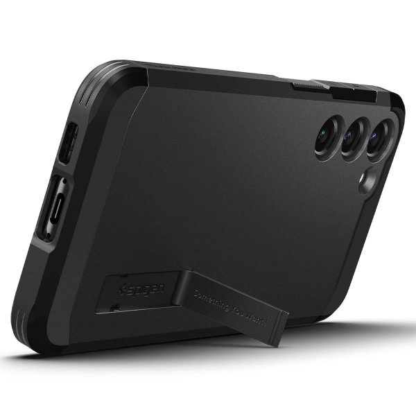 Spigen Samsung Galaxy S23 Kuori Tough Armor Musta