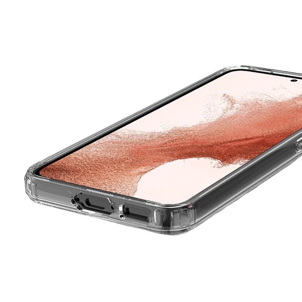 Rvelon Samsung Galaxy S23 Kuori Iskunkestävä Läpinäkyvä