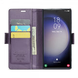 CaseMe Samsung Galaxy S23 Ultra Kotelo 023 Series Violetti