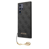 Guess Samsung Galaxy S23 Ultra Kuori 4G Charms Harmaa
