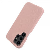 Samsung Galaxy S23 Ultra Kuori Aito Nahka MagSafe Pinkki