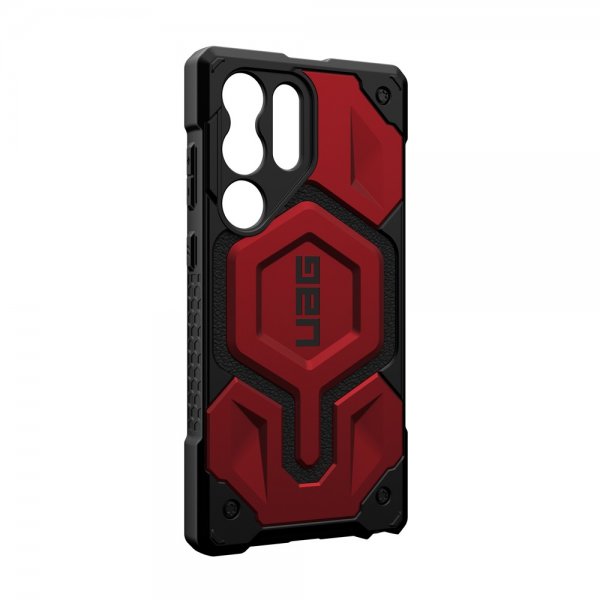Urban Armor Gear (UAG) Samsung Galaxy S23 Ultra Suojakuori Monarch Pro MagSafe Crimson
