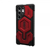 Urban Armor Gear (UAG) Samsung Galaxy S23 Ultra Suojakuori Monarch Pro MagSafe Crimson
