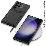 GKK Samsung Galaxy S23 Ultra Kuori Krokotiilikuvio