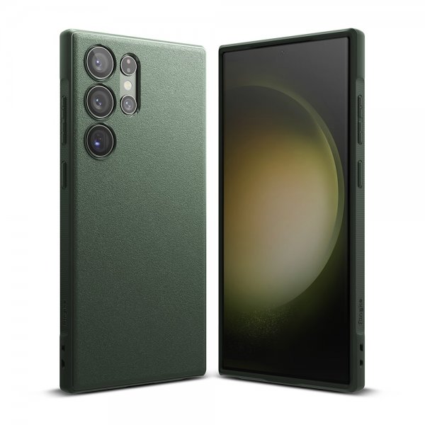 Ringke Samsung Galaxy S23 Ultra -suojakuori Onyx Dark Green
