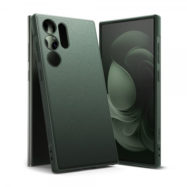 Ringke Samsung Galaxy S23 Ultra -suojakuori Onyx Dark Green