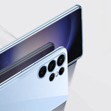 Sulada Samsung Galaxy S23 Ultra Kuori Pinnoitettu Reuna Sininen