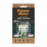 PanzerGlass Samsung Galaxy S23 Ultra Matrix Hybrid Glass EasyAligner -näytönsuoja