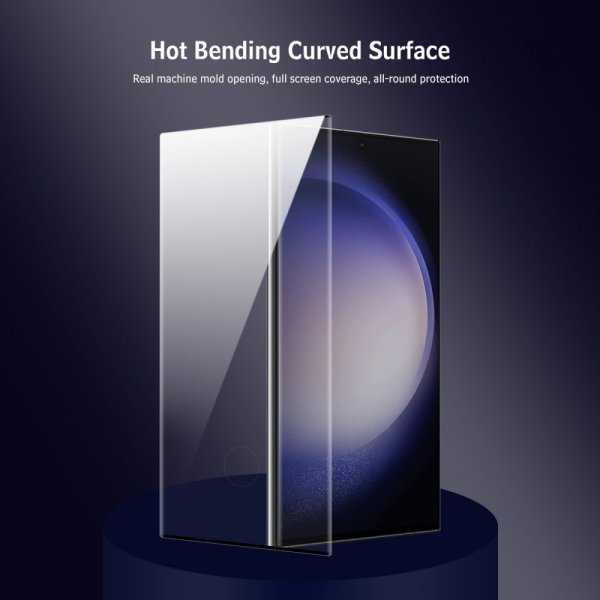 Enkay Samsung Galaxy S23 Ultra -näytönsuoja asennuskehyksellä Easy Install