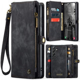CaseMe Samsung Galaxy S24 FE Fodral 008 Series Irrotettava Kuori Musta