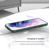 Nillkin Samsung Galaxy S24 FE Kuori Super Frosted Shield Pro MagSafe Vihreä