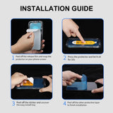 Enkay Samsung Galaxy S24 FE -näytönsuoja asennuskehyksellä, helppo asennus