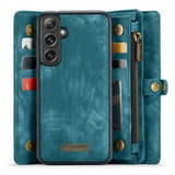 CaseMe Samsung Galaxy S24 -suojakotelo 008 Series, irrotettava kuori, sininen