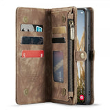 CaseMe Samsung Galaxy S24 -kotelo 008 Series Irrotettava kuori Ruskea
