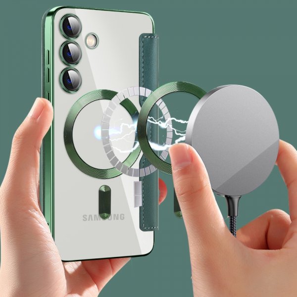 Samsung Galaxy S24 Kuoret MagSafe Pinkki