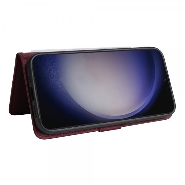 Betopnice Samsung Galaxy S24 -suojakotelo irrotettavalla kuorella 005 Punainen