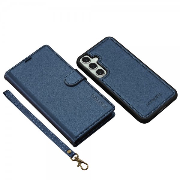 Lc.Imeeke Samsung Galaxy S24 -kotelo irrotettavalla kuorella L2 Series MagSafe Sininen