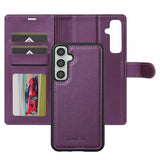 Lc.Imeeke Samsung Galaxy S24 -kotelo irrotettavalla kuorella L2 Series MagSafe violetti