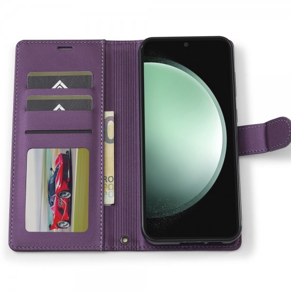 Lc.Imeeke Samsung Galaxy S24 -kotelo irrotettavalla kuorella L2 Series MagSafe violetti