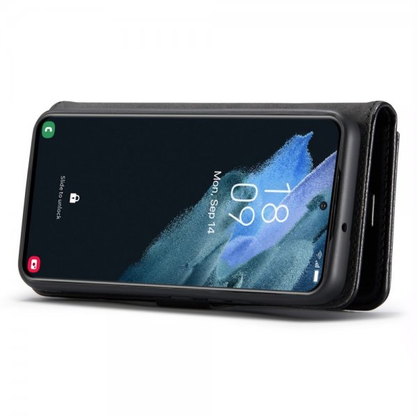 Dg.Ming Samsung Galaxy S24 Suojakotelo irrotettavalla kuorella, musta