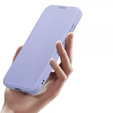 Dux Ducis Samsung Galaxy S24 -kotelo, Skin X Pro Series, jalusta, MagSafe, violetti