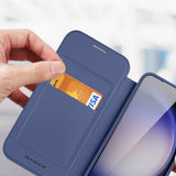 Dux Ducis Samsung Galaxy S24 -suojakotelo Skin X Pro Series MagSafe sininen