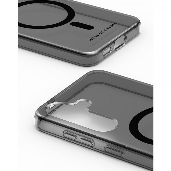 Ideal of Sweden Samsung Galaxy S24/Galaxy S25 Kuori Clear Case MagSafe Tinted Black
