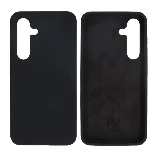 Rvelon Samsung Galaxy S24 Kuori Silikoni Musta
