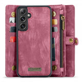 CaseMe Samsung Galaxy S24 Plus -kotelo, 008-sarja, irrotettava kuori, punainen