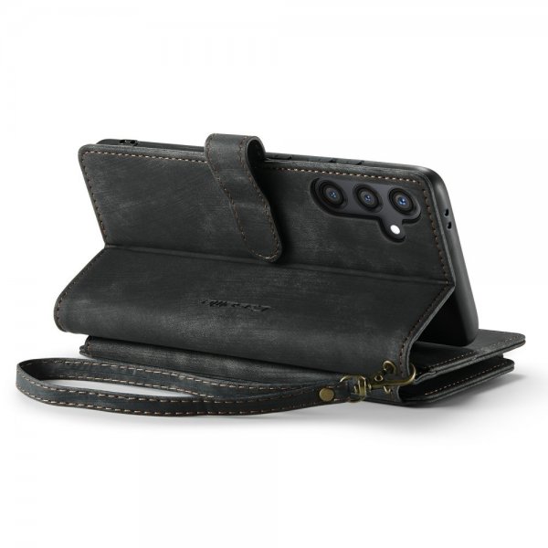 CaseMe Samsung Galaxy S24 Plus -suojakotelo C30 Series musta