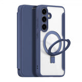 Dux Ducis Samsung Galaxy S24 Plus -kotelo Skin X Pro Series Jalusta MagSafe Sininen