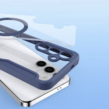 Dux Ducis Samsung Galaxy S24 Plus -kotelo Skin X Pro Series MagSafe, sininen