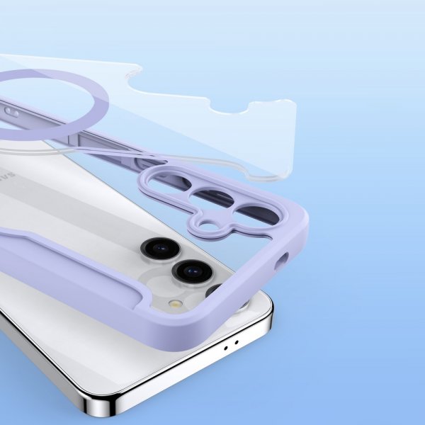Dux Ducis Samsung Galaxy S24 Plus -kotelo Skin X Pro Series MagSafe Lila