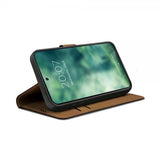 Xqisit Samsung Galaxy S24 Plus Suojakotelo Slim Wallet Selection, musta