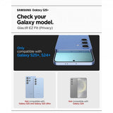 Spigen Samsung Galaxy S24 Plus/Galaxy S25 Plus -näytönsuoja GLAS.tR EZ Fit Privacy 2-pack