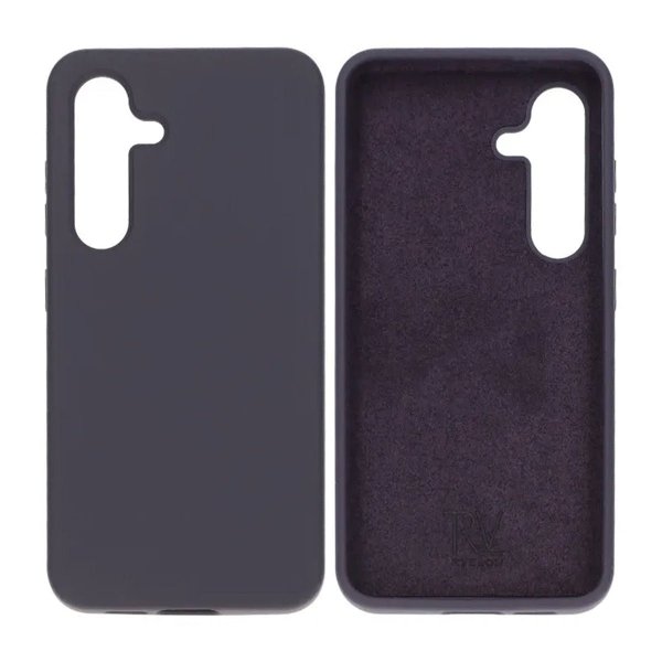 Rvelon Samsung Galaxy S24 Plus Silikonikuori Tummanvioletti