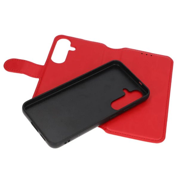 Rvelon Samsung Galaxy S24 Plus -kotelo magneettinen irrotettava kuori, punainen