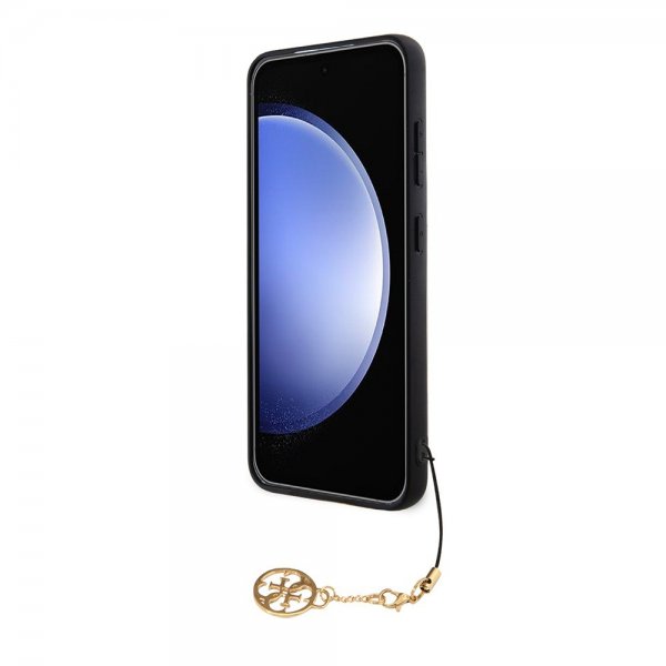 Guess Samsung Galaxy S24 Plus Suojakuori 4G Charm Harmaa