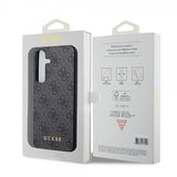 Guess Samsung Galaxy S24 Plus Suojakuori 4G Charm Harmaa
