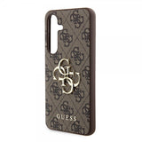 Guess Samsung Galaxy S24 Plus Suojakuori 4G Metal Logo Ruskea
