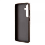 Guess Samsung Galaxy S24 Plus Suojakuori 4G Metal Logo Ruskea