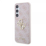 Guess Samsung Galaxy S24 Plus Suojakuori 4G Metal Logo Pinkki