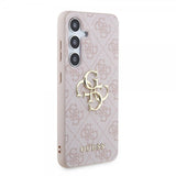 Guess Samsung Galaxy S24 Plus Suojakuori 4G Metal Logo Pinkki