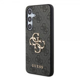Guess Samsung Galaxy S24 Plus Kuori 4G Metal Logo Musta