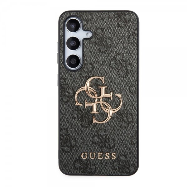 Guess Samsung Galaxy S24 Plus Kuori 4G Metal Logo Musta