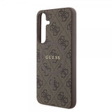Guess Samsung Galaxy S24 Plus Kuoret 4G Pattern MagSafe Ruskea