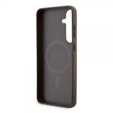 Guess Samsung Galaxy S24 Plus Kuoret 4G Pattern MagSafe Ruskea