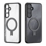 Dux Ducis Samsung Galaxy S24 Plus -kuori, Aimo Series MagSafe Kickstand, musta