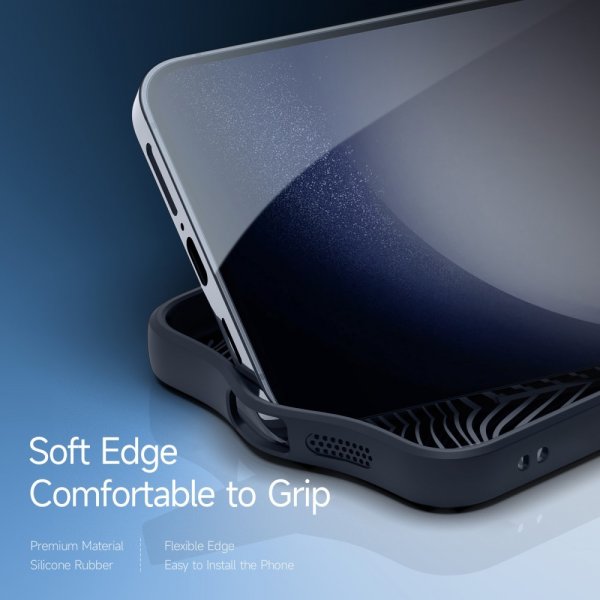 Dux Ducis Samsung Galaxy S24 Plus -kuori, Aimo Series MagSafe Kickstand, musta