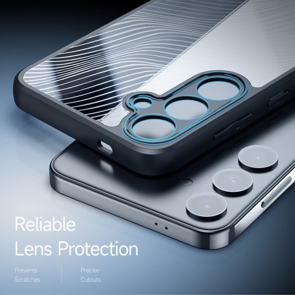 Dux Ducis Samsung Galaxy S24 Plus -suojakuori, Aimo Series, musta